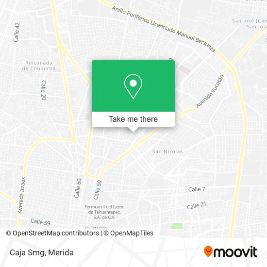 Mapa de Caja Smg