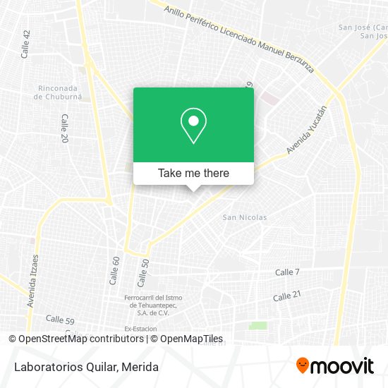 Mapa de Laboratorios Quilar