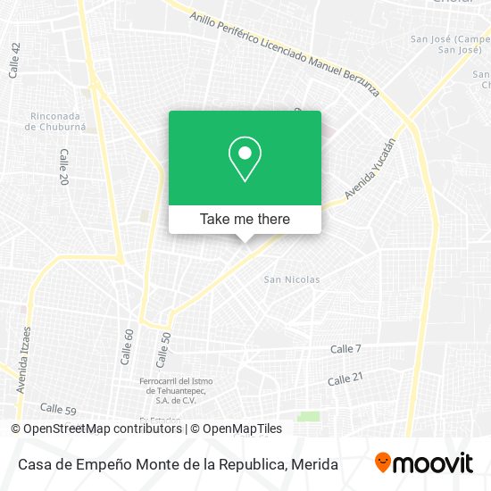 Casa de Empeño Monte de la Republica map