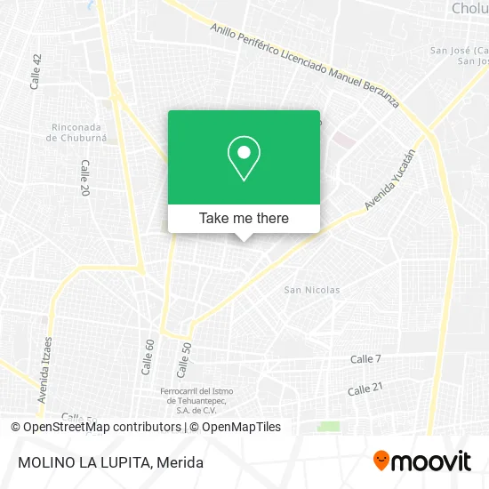 MOLINO LA LUPITA map