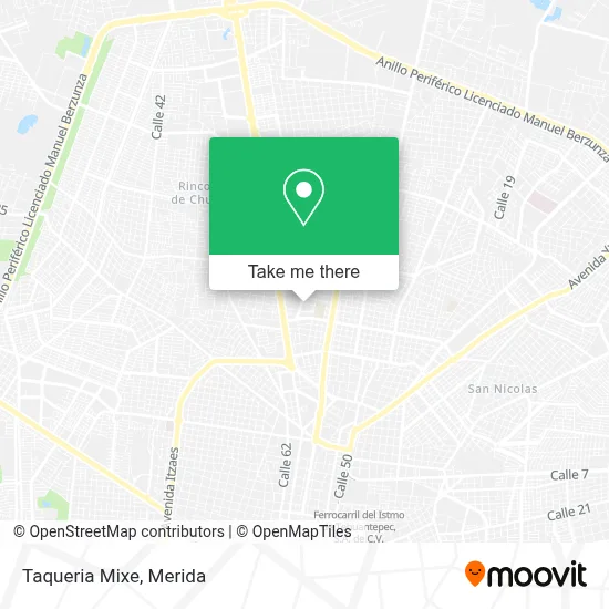 Taqueria Mixe map