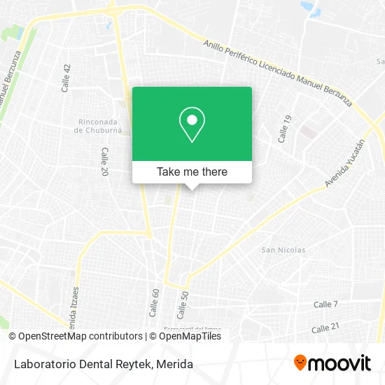 Mapa de Laboratorio Dental Reytek