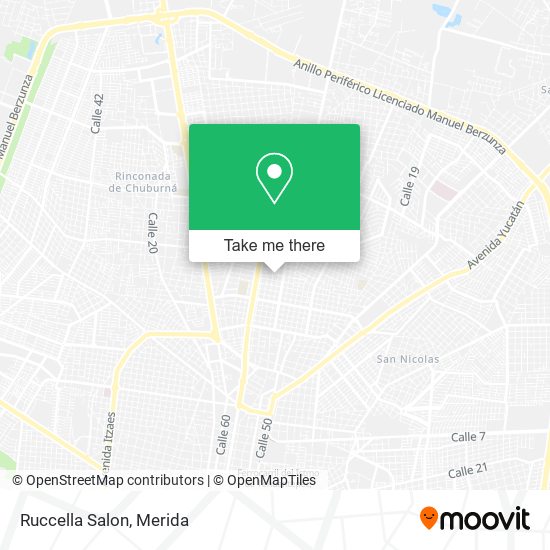 Mapa de Ruccella Salon