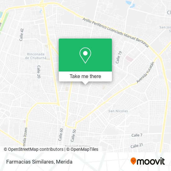 Farmacias Similares map