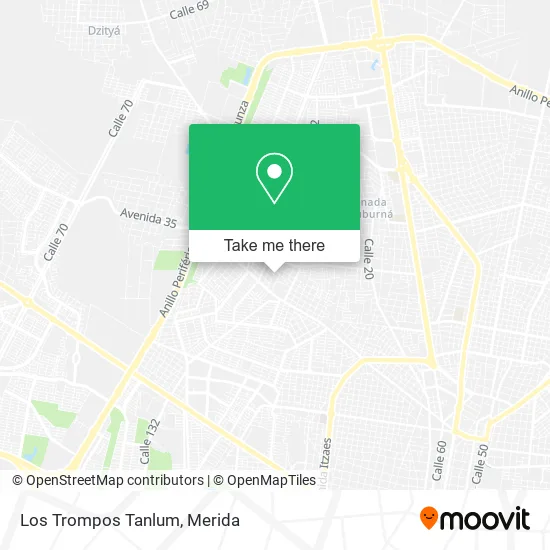 Mapa de Los Trompos Tanlum