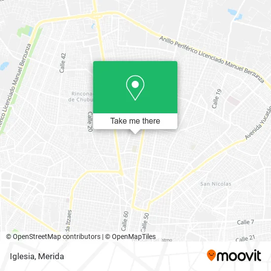 Iglesia map