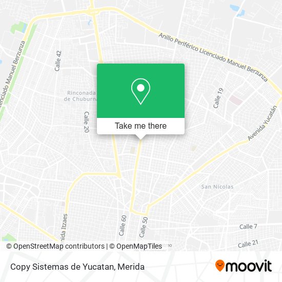 Copy Sistemas de Yucatan map