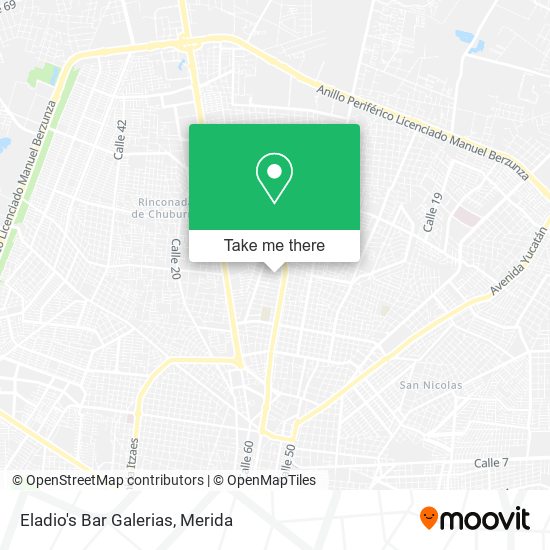 Eladio's Bar Galerias map