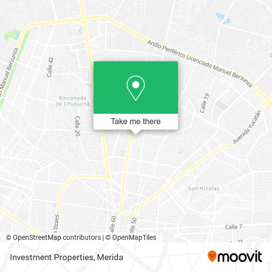 Investment Properties map
