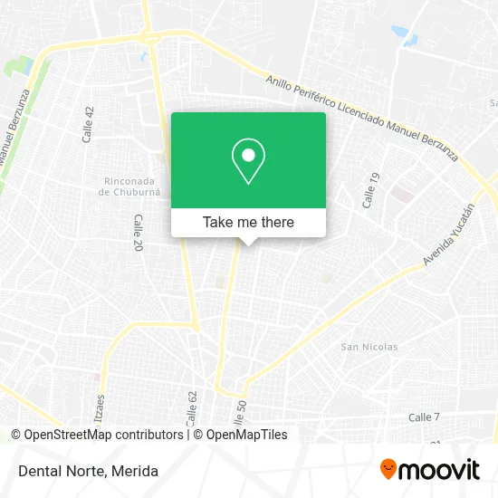 Dental Norte map