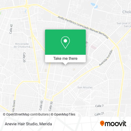 Anevie Hair Studio map