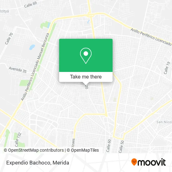 Mapa de Expendio Bachoco