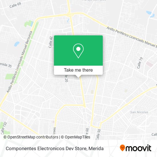 Componentes Electronicos Dev Store map