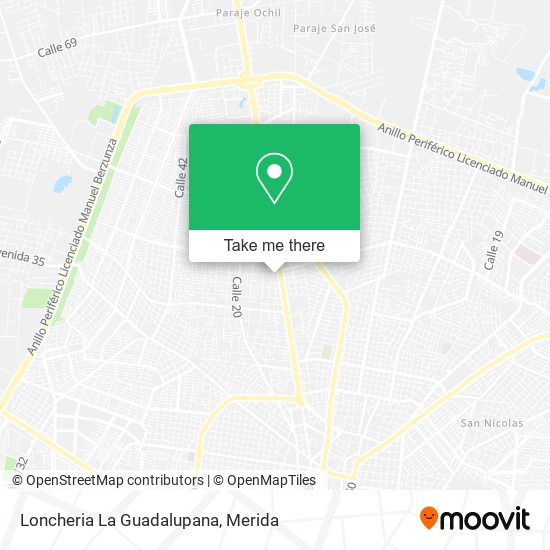 Loncheria La Guadalupana map