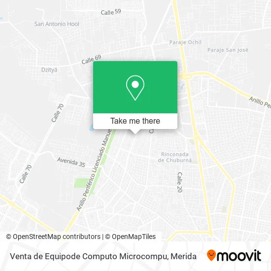 Venta de Equipode Computo Microcompu map