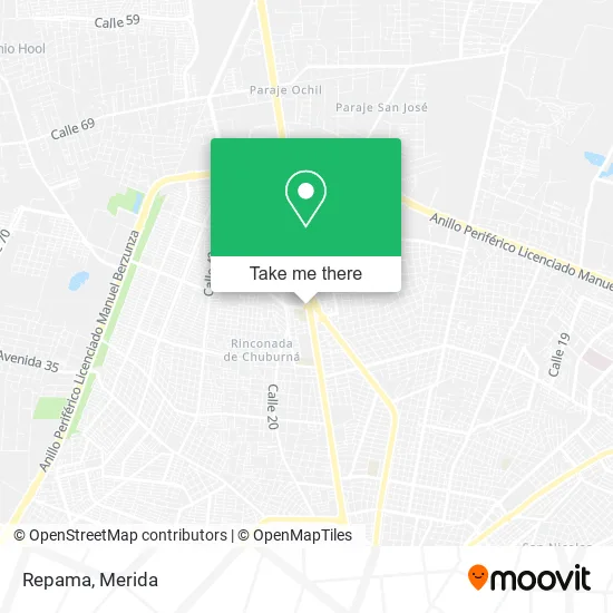 Mapa de Repama