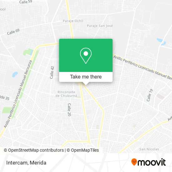Intercam map