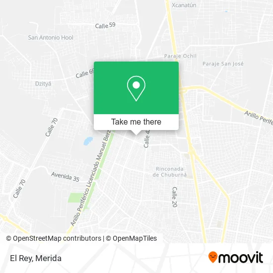 Mapa de El Rey