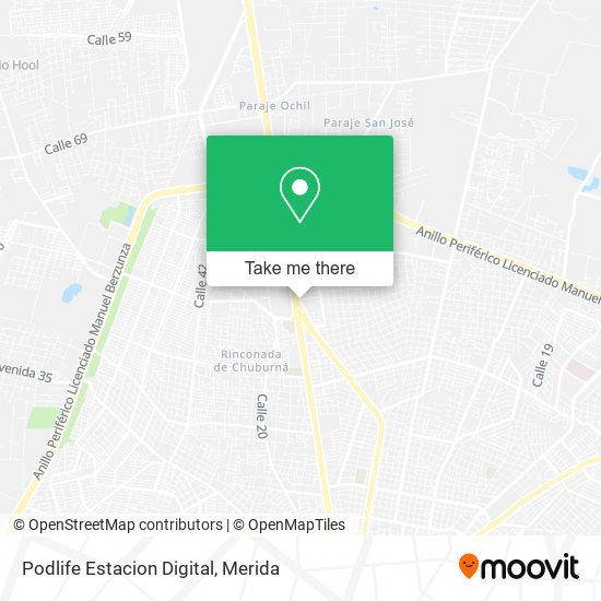 Podlife Estacion Digital map
