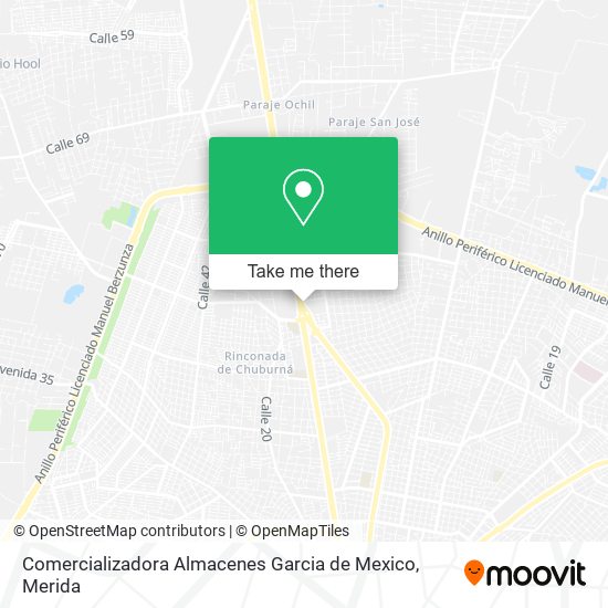 Comercializadora Almacenes Garcia de Mexico map