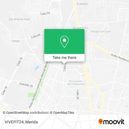 VIVEFIT24 map