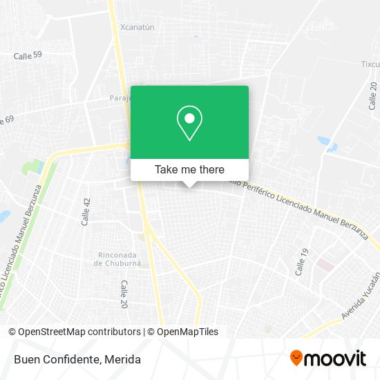 Mapa de Buen Confidente