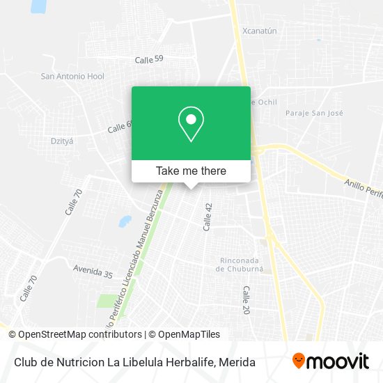 Club de Nutricion La Libelula Herbalife map