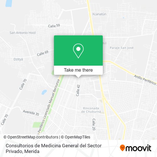 Mapa de Consultorios de Medicina General del Sector Privado