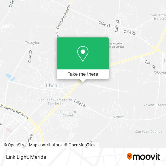 Mapa de Link Light