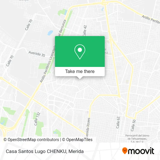 Mapa de Casa Santos Lugo CHENKU