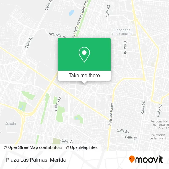Mapa de Plaza Las Palmas