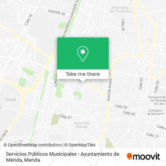 Mapa de Servicios Públicos Municipales - Ayuntamiento de Mérida