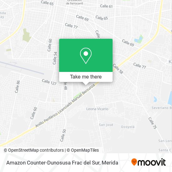 Amazon Counter-Dunosusa Frac del Sur map