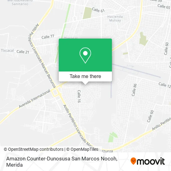 Amazon Counter-Dunosusa San Marcos Nocoh map