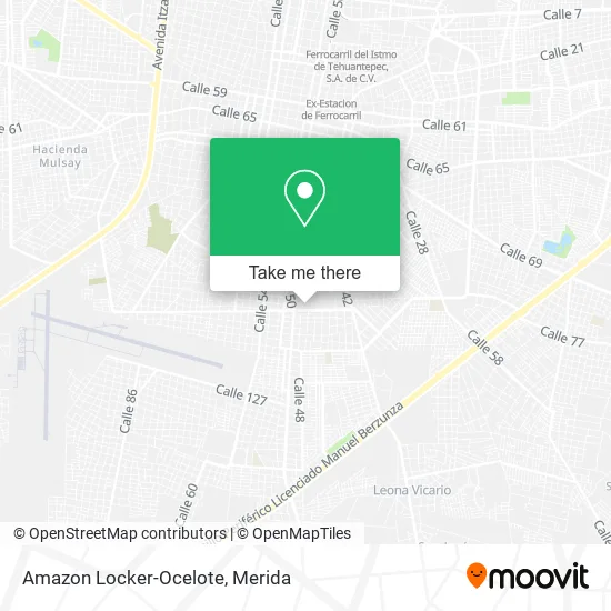 Amazon Locker-Ocelote map