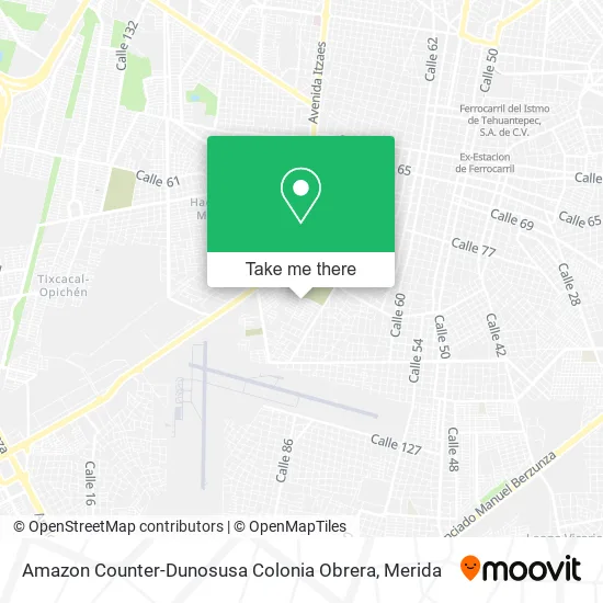 Amazon Counter-Dunosusa Colonia Obrera map
