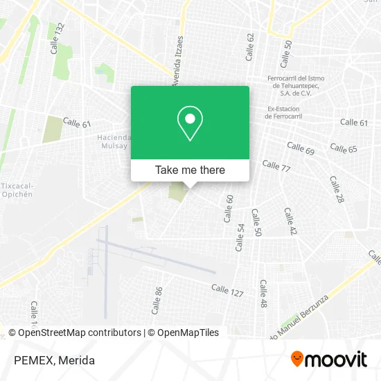 Mapa de PEMEX