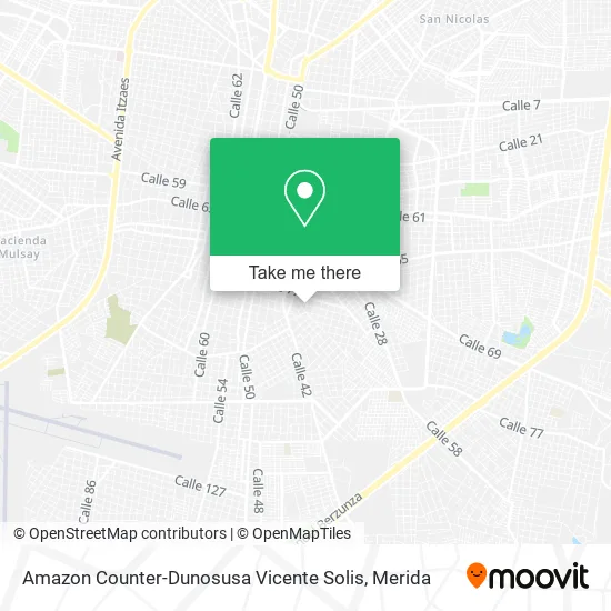 Mapa de Amazon Counter-Dunosusa Vicente Solis