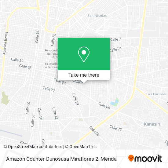 Amazon Counter-Dunosusa Miraflores 2 map