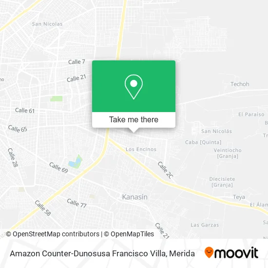 Amazon Counter-Dunosusa Francisco Villa map