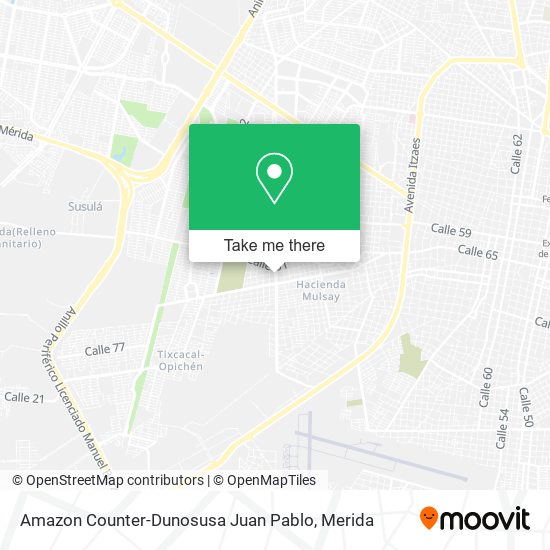 Mapa de Amazon Counter-Dunosusa Juan Pablo