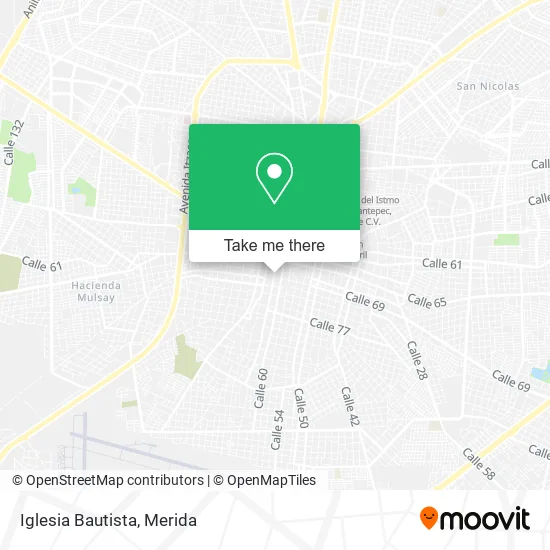 Iglesia Bautista map