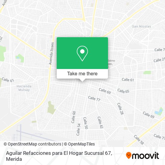 Aguilar Refacciones para El Hogar Sucursal 67 map