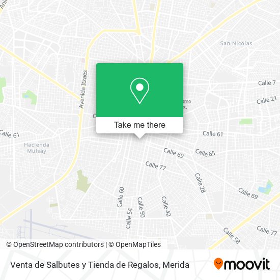 Venta de Salbutes y Tienda de Regalos map