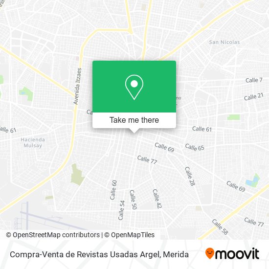 Mapa de Compra-Venta de Revistas Usadas Argel