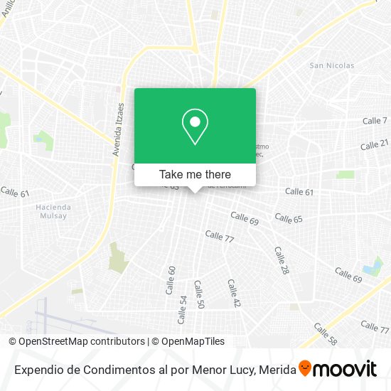 Expendio de Condimentos al por Menor Lucy map