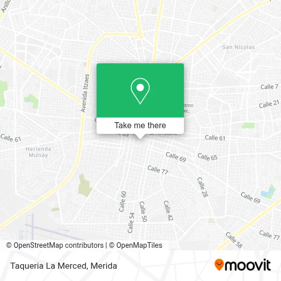 Taqueria La Merced map