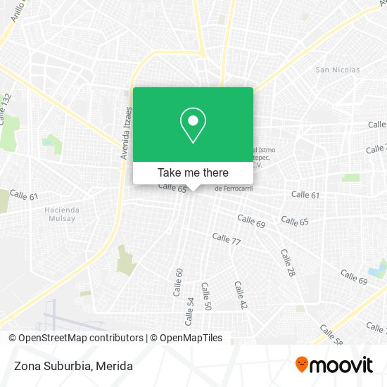 Mapa de Zona Suburbia