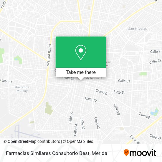Farmacias Similares Consultorio Best map