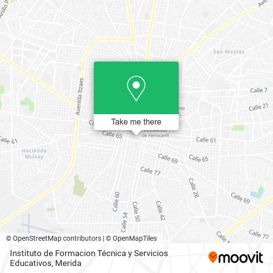 Instituto de Formacion Técnica y Servicios Educativos map